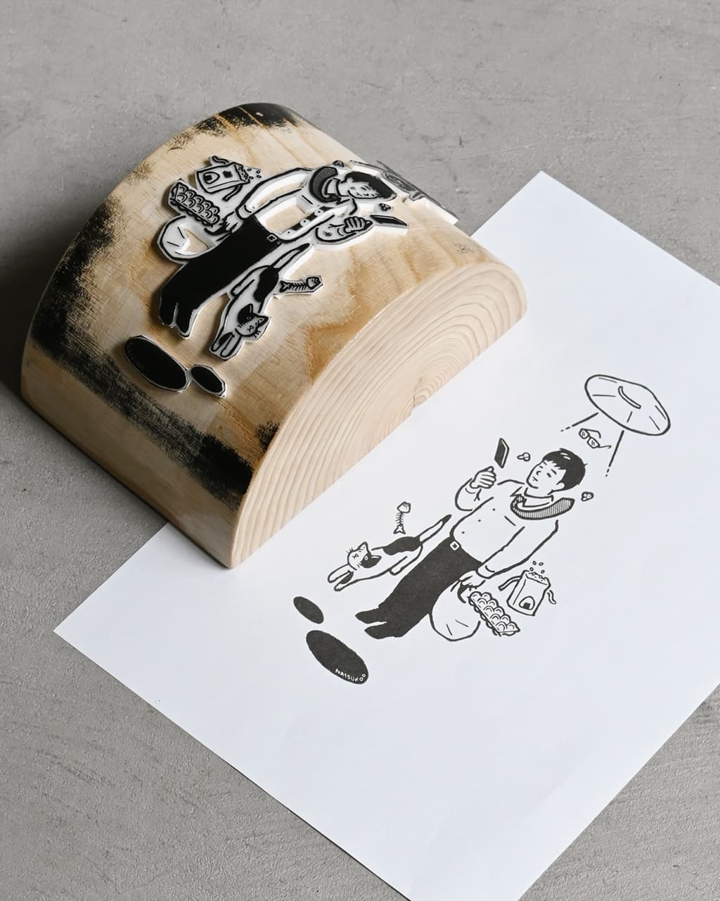Goro-Goro Stamp
